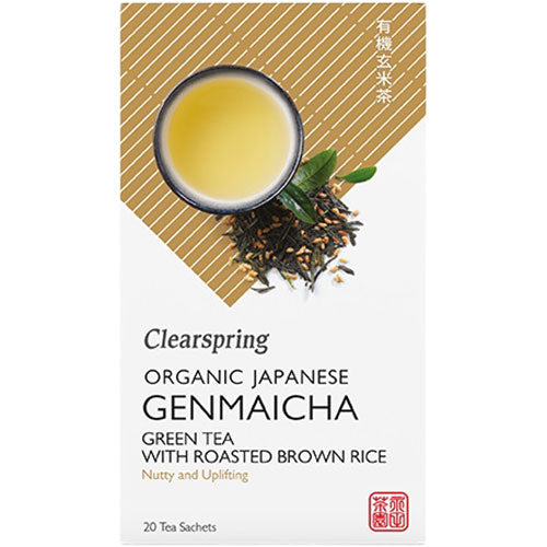 Clearspring Genmaicha Te Økologisk | 20 br fra Clearspring på Mecindo.dk