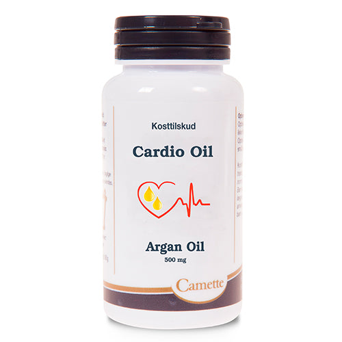 Camette Cardio Oil 500 Mg | 120 kapsler fra Camette på Mecindo.dk