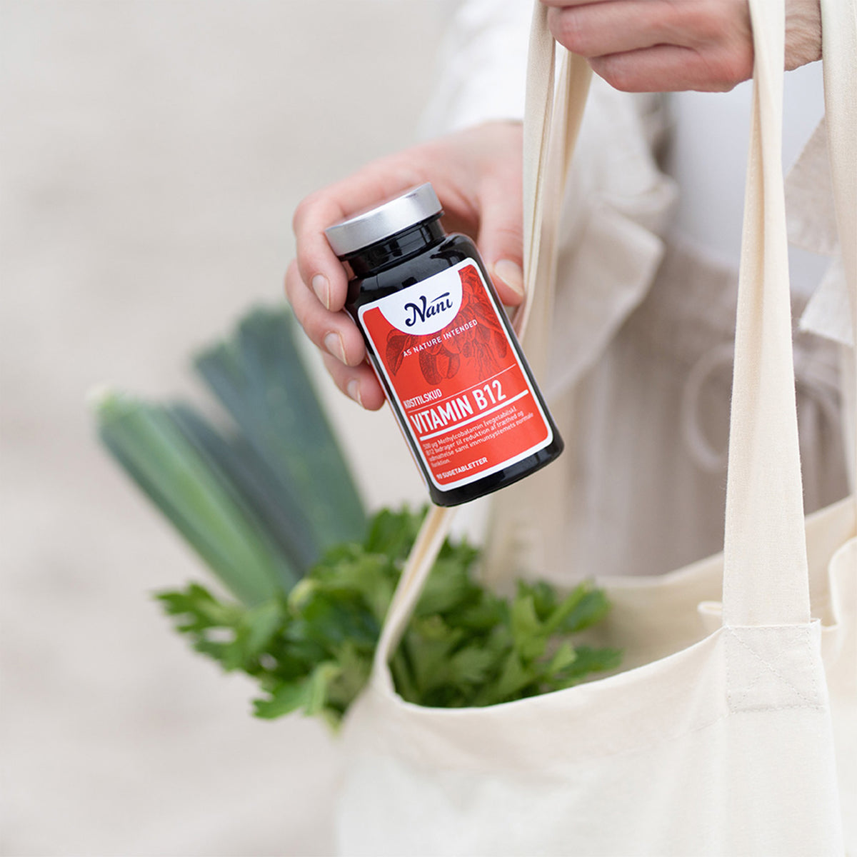Nani B12 Vitamin | 90 tabletter fra Nani på Mecindo.dk