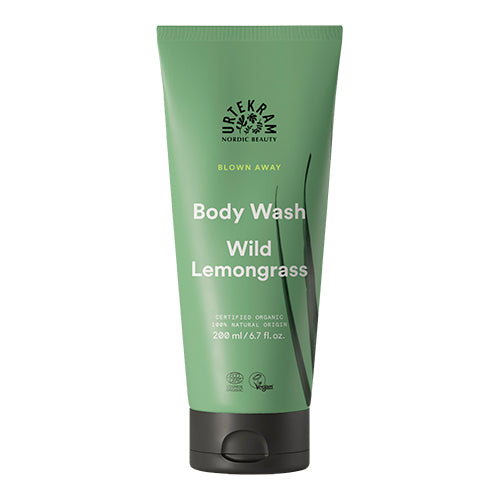 Urtekram Body Wash Wild Lemongrass | 200 ml fra Urtekram på Mecindo.dk