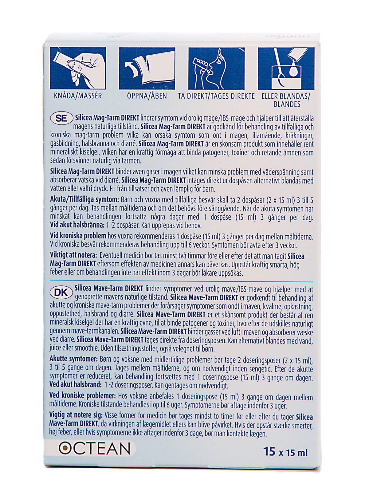 Silicea Mave-tarm Direkt | 225 ml fra Silicea på Mecindo.dk