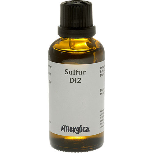 Allergica Sulfur D12 | 50 ml fra Allergica på Mecindo.dk