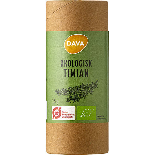 DAVA Økologisk Timian | 15 gr fra DAVA på Mecindo.dk