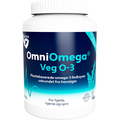 Biosym Omniomega Veg O-3 | 100 kapsler fra Biosym på Mecindo.dk