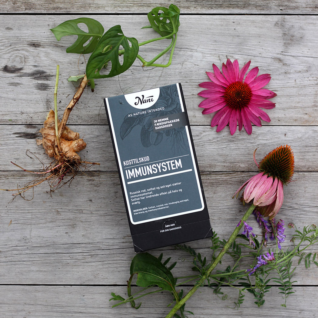 Nani Immunsystem Kurpakke | 30 br fra Nani på Mecindo.dk