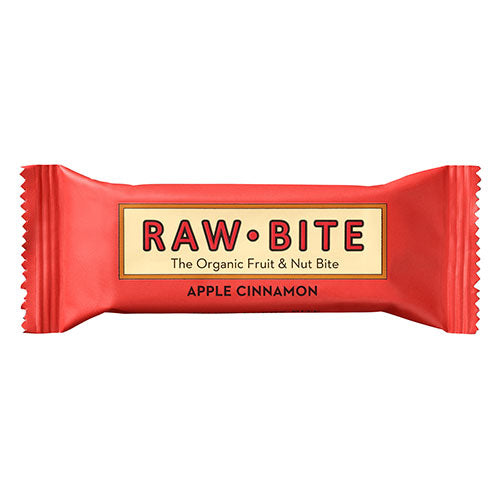 RawBite Apple Cinnamon 12-pack | 50 gr fra RawBite på Mecindo.dk