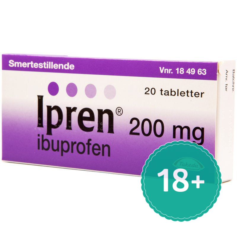 Ipren | 20 Tabl. fra Ipren på Mecindo.dk