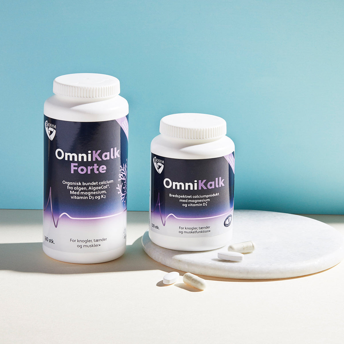 Biosym Omnikalk | 120 Tabl. fra Biosym på Mecindo.dk
