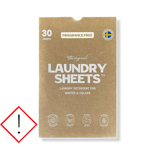 Laundry Sheets Fragrance Free fra Laundry Sheets på Mecindo.dk