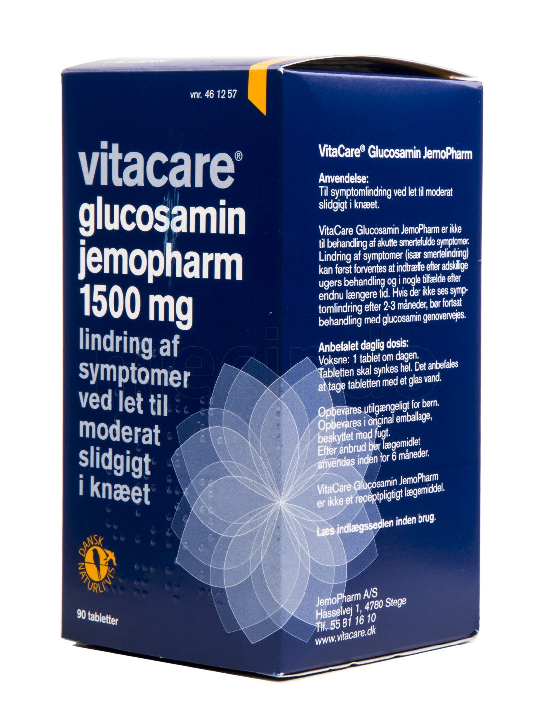 VitaCare Glucosamin 1500 Mg | 90 Tabl. fra VitaCare på Mecindo.dk