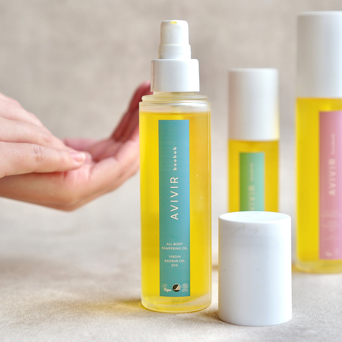 Avivir Virgin 100 % Ren Baobab Oil | 50 ml fra Avivir på Mecindo.dk