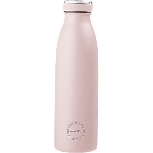 AYA&IDA Drinking Bottle 500ml | Soft Rose fra AYA&IDA på Mecindo.dk