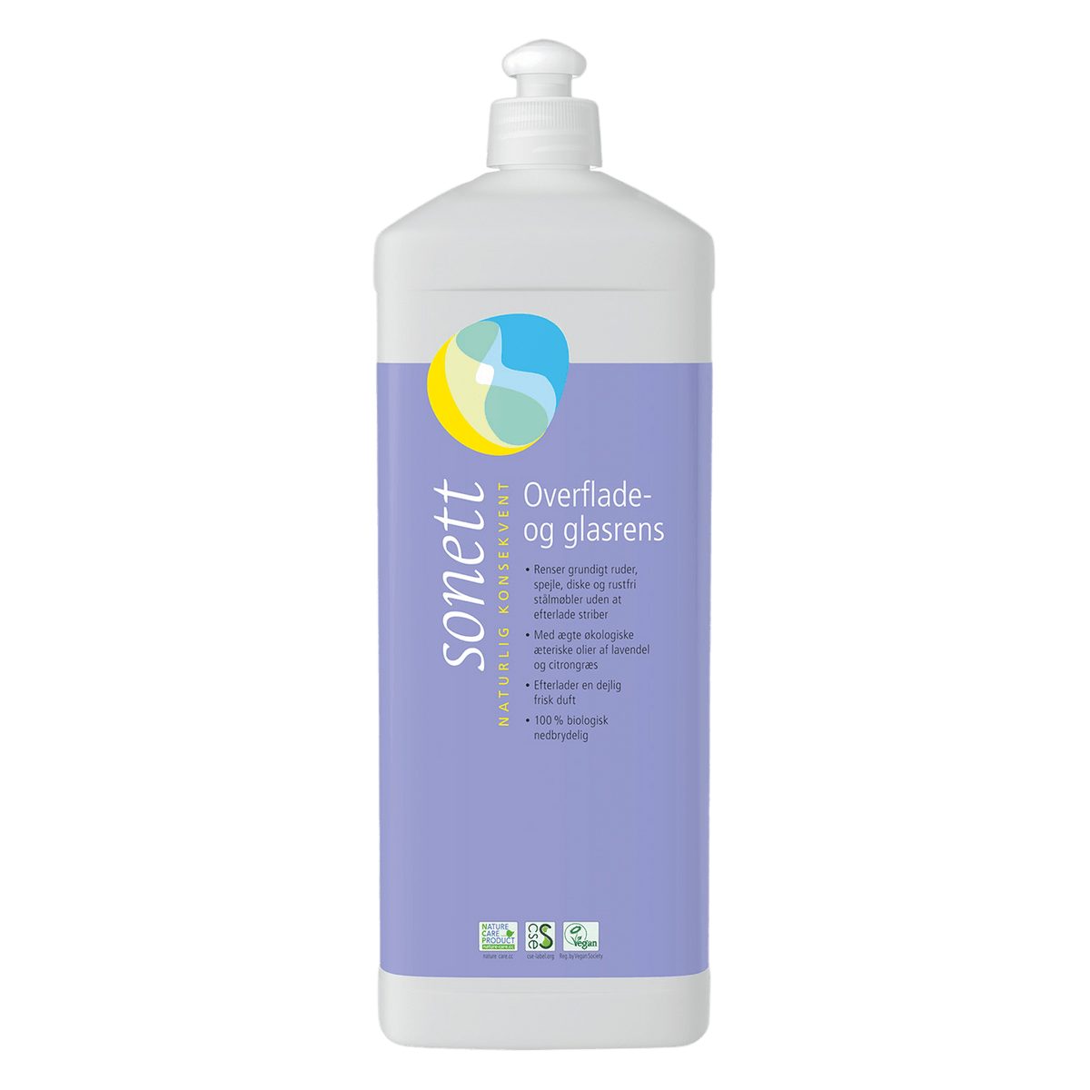 Sonett Glas & Overfladerens | 1 liter fra Sonett på Mecindo.dk