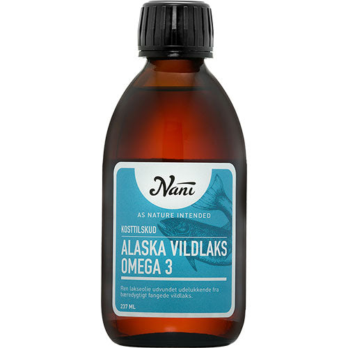 Nani Omega 3 Alaska Vildlaks | 237 ml fra Nani på Mecindo.dk