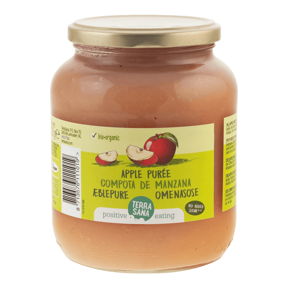 Biogan Økologisk Æblemos | 700 g
