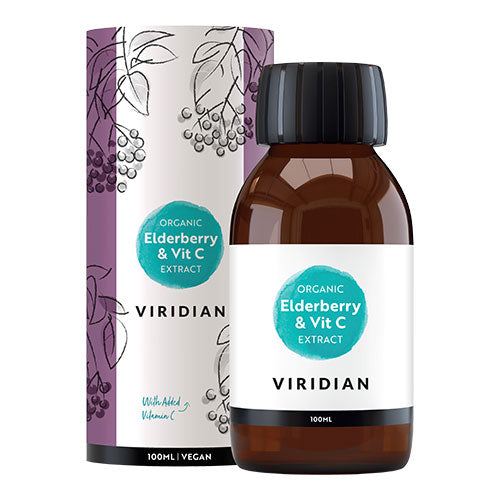 Viridian Nutrition Elderberry Extract Ø | 100 ml fra Viridian Nutrition på Mecindo.dk