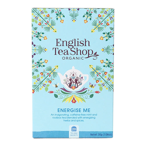 English Tea Shop Energise Me Te Økologisk | 20 br fra English Tea Shop på Mecindo.dk