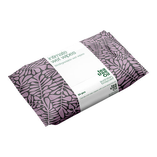 Australian Bodycare Vådservietter Med Tea Tree Oil Til Intimpleje fra Australian Bodycare på Mecindo.dk