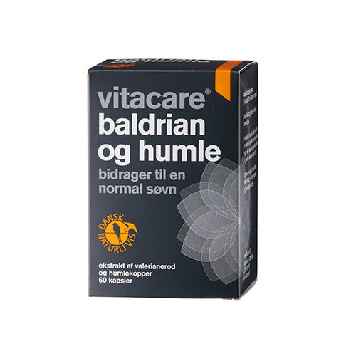 VitaCare Baldrian Og Humle | 60 Tabl. fra VitaCare på Mecindo.dk