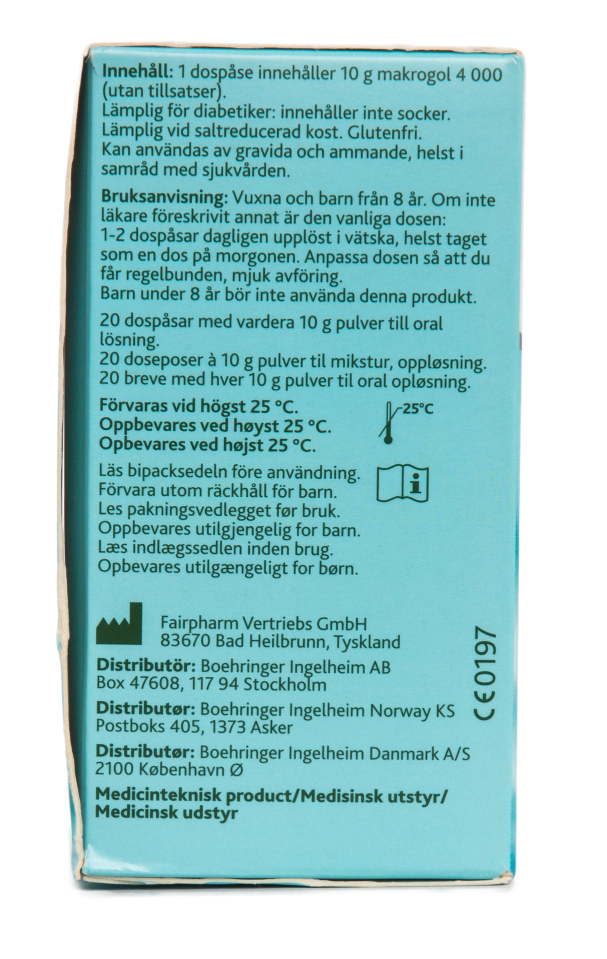 Dulcolax Dulcosoft Pulver fra Dulcolax på Mecindo.dk