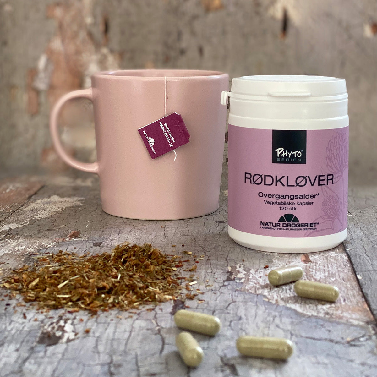 Phyto-serien Rødkløver | 120 kapsler fra Phyto-serien på Mecindo.dk