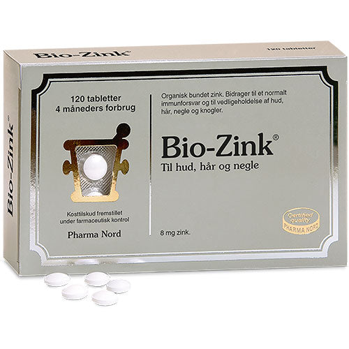 Pharma Nord Bio-zink | 120 Tabl. fra Pharma Nord på Mecindo.dk