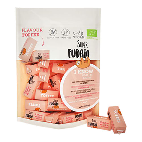 Super Fudgio Karameller, Toffee Økologisk | 150 gr fra Super Fudgio på Mecindo.dk