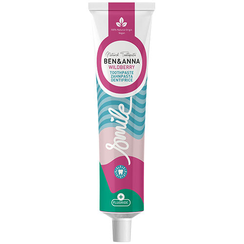 Ben & Anna Toothpaste (75 ml) | Wildberry + Fluoride fra Ben & Anna på Mecindo.dk