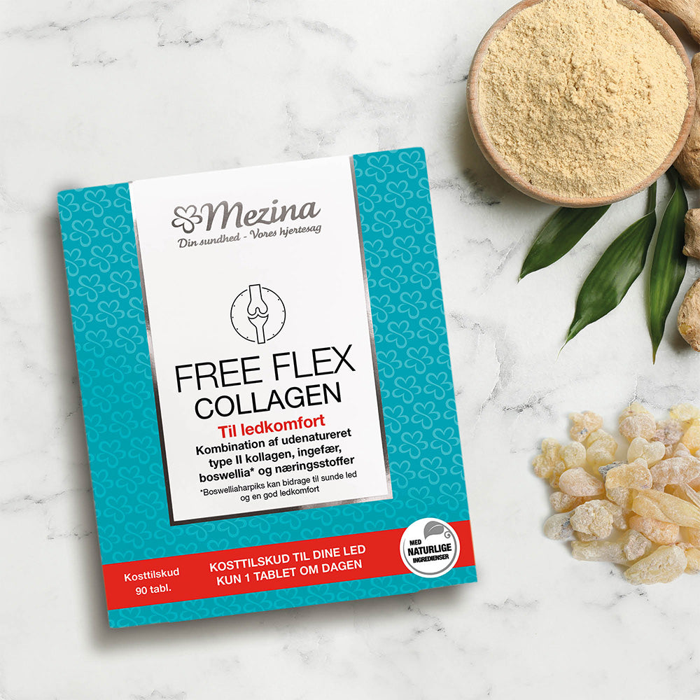 Mezina Free Flex Collagen | 90 Tabl. fra Mezina på Mecindo.dk