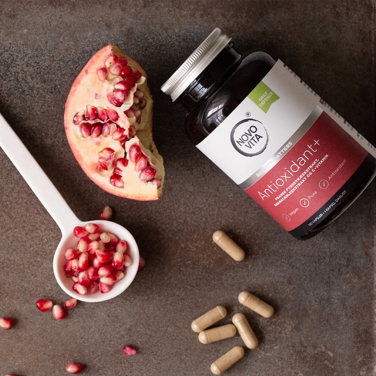 Novo Vita Antioxidant+ | 120 kapsler fra Novo Vita på Mecindo.dk