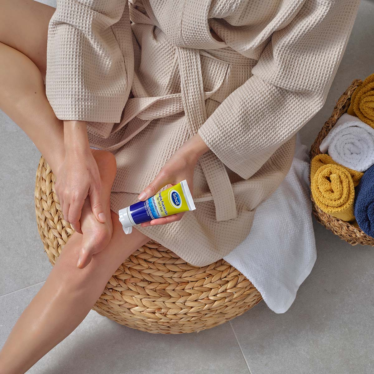 Scholl Fugtighedscreme Til Tør Hud På Fødderne | 75 ml fra Scholl på Mecindo.dk