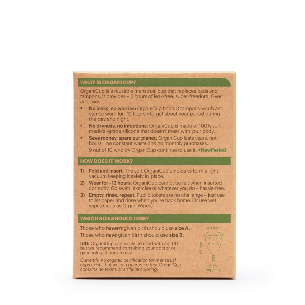 AllMatters Menstruationskop | Str. A fra AllMatters på Mecindo.dk