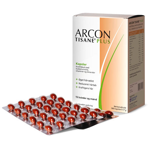 Arcon Tisane Plus Arcon Tisane Plus | 180 kapsler fra Arcon Tisane Plus på Mecindo.dk
