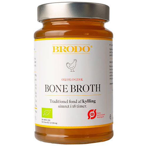 Brodo Bone Broth Kylling Fond Økologisk | 390 ml fra Brodo på Mecindo.dk