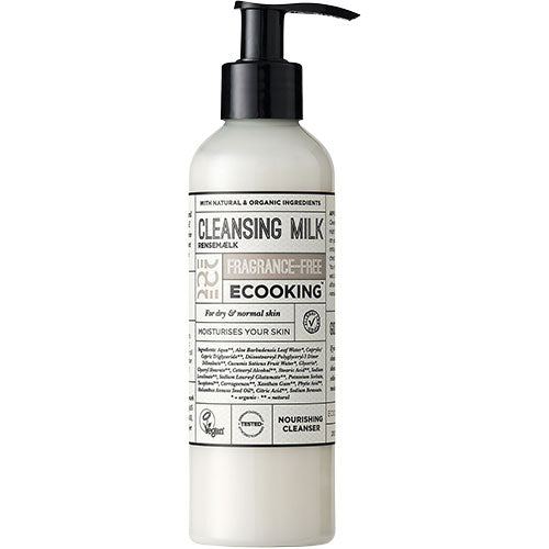 Ecooking Rensemælk Parfumefri | 200 ml fra Ecooking på Mecindo.dk