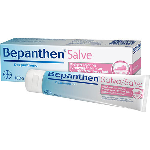 Bepanthen Salve 5% | 100 gr fra Bepanthen på Mecindo.dk