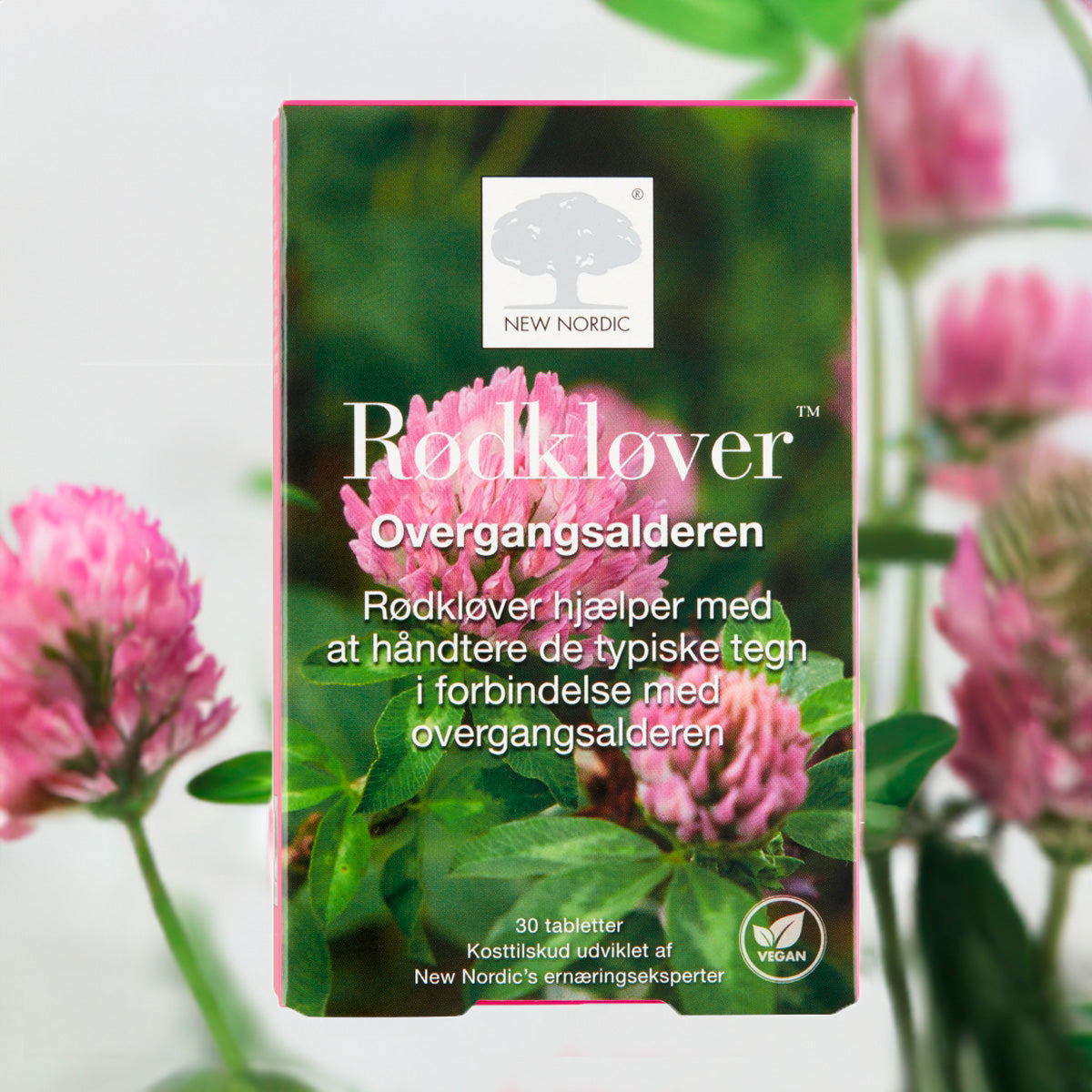 New Nordic Rødkløver Menopause | 30 Tabl. fra New Nordic på Mecindo.dk