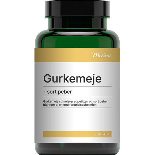 Mezina Gurkemeje + sort peber | 120 KAP fra Mezina på Mecindo.dk