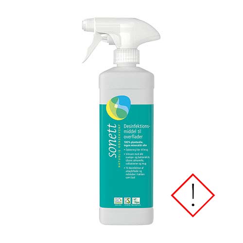 Sonett Desinfektionsmiddel | 500 ml fra Sonett på Mecindo.dk