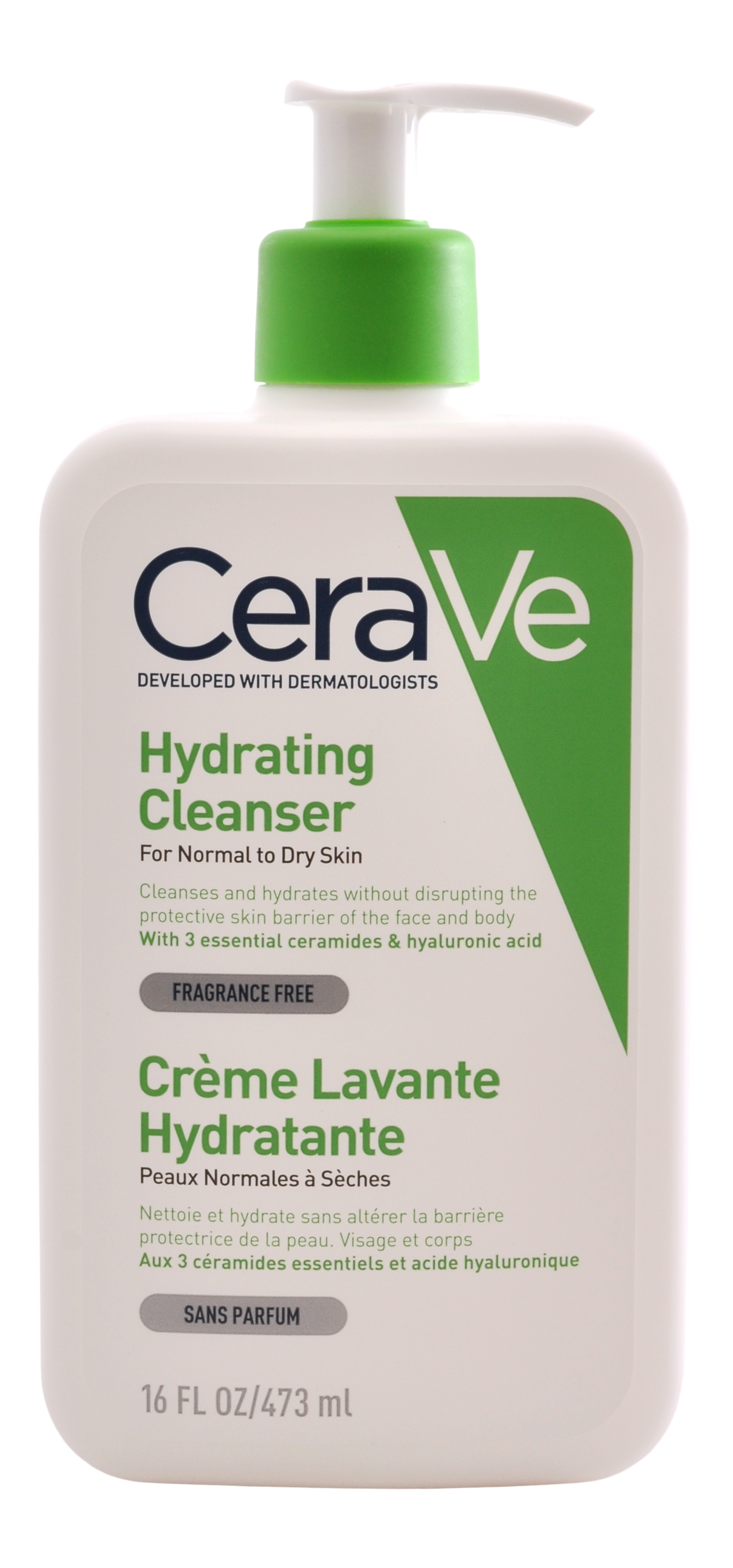 CeraVe Hydrating Cleanser | 473 ml fra CeraVe på Mecindo.dk