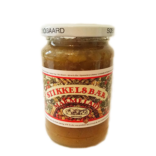 Søbogaard Stikkelsbærmarmelade Økologisk | 400 gr fra Søbogaard på Mecindo.dk