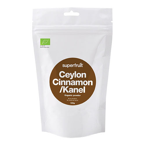 Superfruit Ceylon Cinnamon Powder Økologisk | 100 gr fra Superfruit på Mecindo.dk