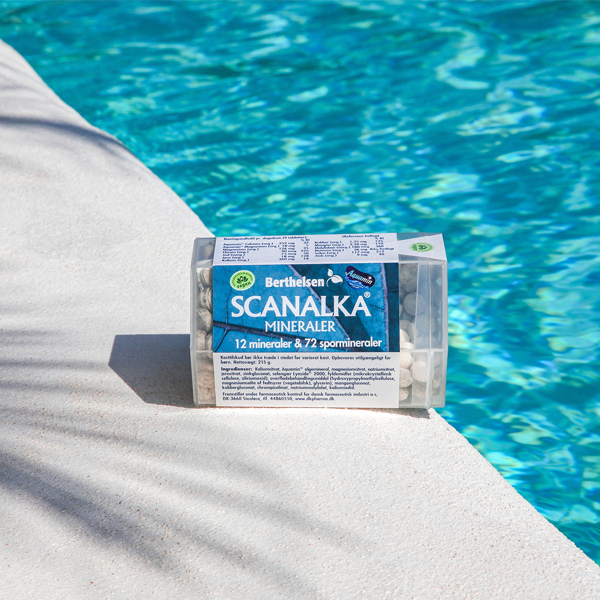 Berthelsen Scanalka Mineraler | 500 Tabl. fra Berthelsen på Mecindo.dk