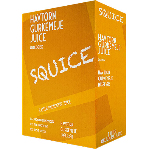 Squice Havtorn Gurkemeje Juice Økologisk | 3 ltr fra Squice på Mecindo.dk