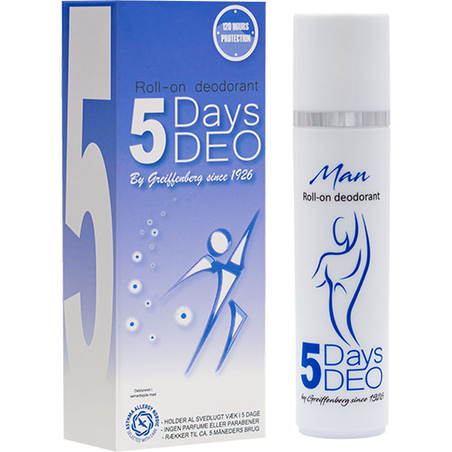 5 days deo Men | 30 ml fra 5 days deo på Mecindo.dk