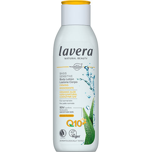 lavera Body Lotion Firming, Q10, Basis Sensitiv | 250 ml fra lavera på Mecindo.dk