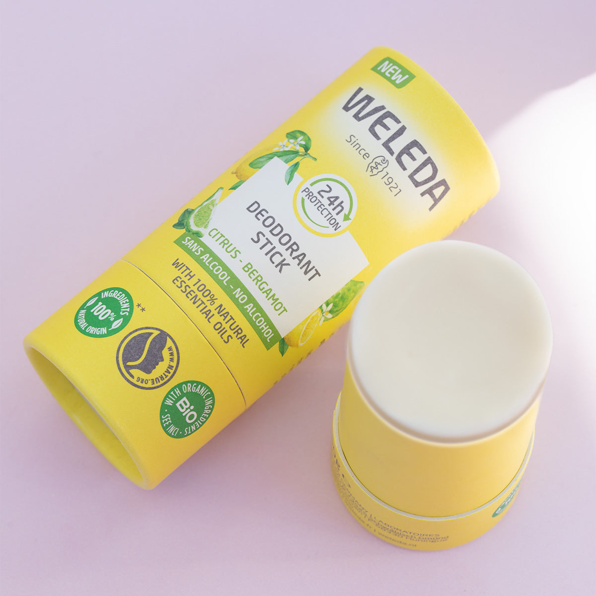 Weleda Deodorant Stick Citrus-bergamot | 50 gr fra Weleda på Mecindo.dk