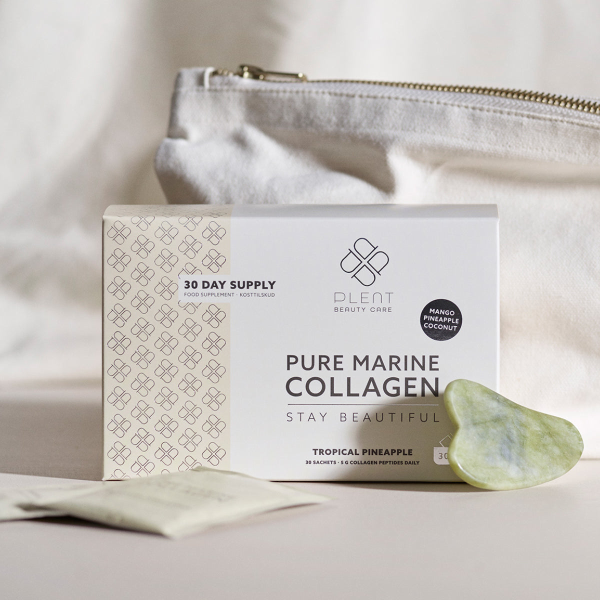 Plent Pure Marine Collagen Tropical Pineapple fra Plent på Mecindo.dk