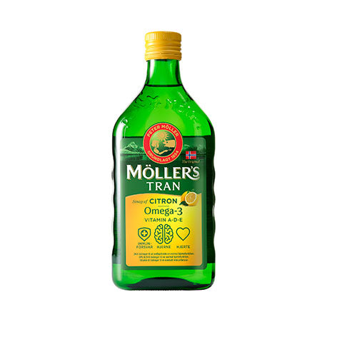 Möller's Tran Tran M. Citrus Omega 3 | 500 ml fra Möller's Tran på Mecindo.dk