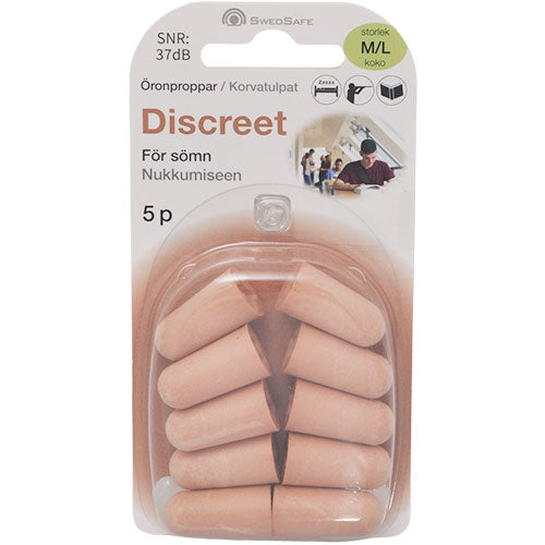 SwedSafe Discreet Ørepropper Large